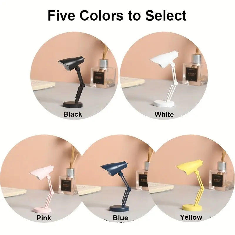 Lámpara de Escritorio LED Mini Portátil con Protección para los Ojos